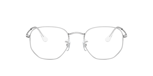 RB6448 Zilver MetaalEyeglass Frames van B24, Vooraanzicht