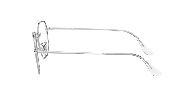 RB6448 Zilver MetaalEyeglass Frames van B24, Zijaanzicht