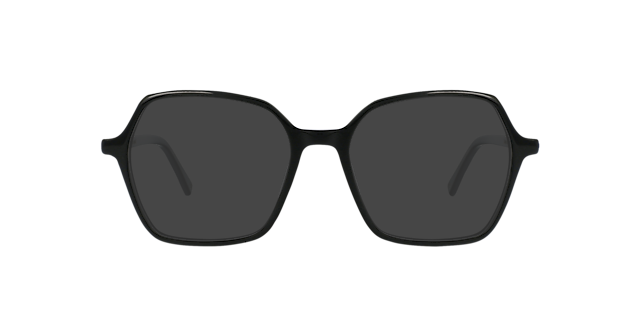 Dalya Jet Black AcetaatEyeglass Frames van B24, met getinte lenzen