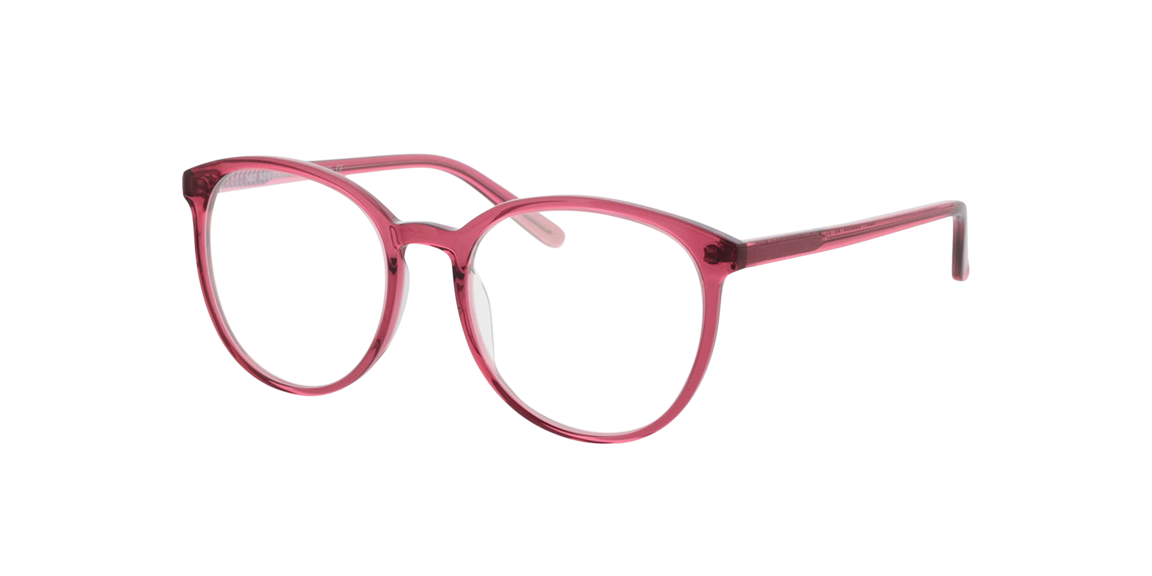 New York Rosa AcetatEyeglass Frames von B24, Dreiviertelansicht