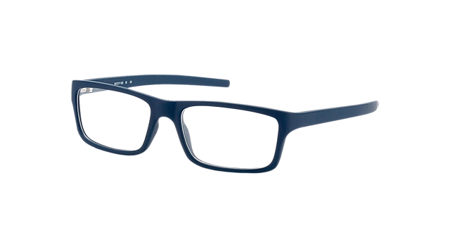 Nador Donkerblauw KunststofEyeglass Frames van B24, Hoekweergave