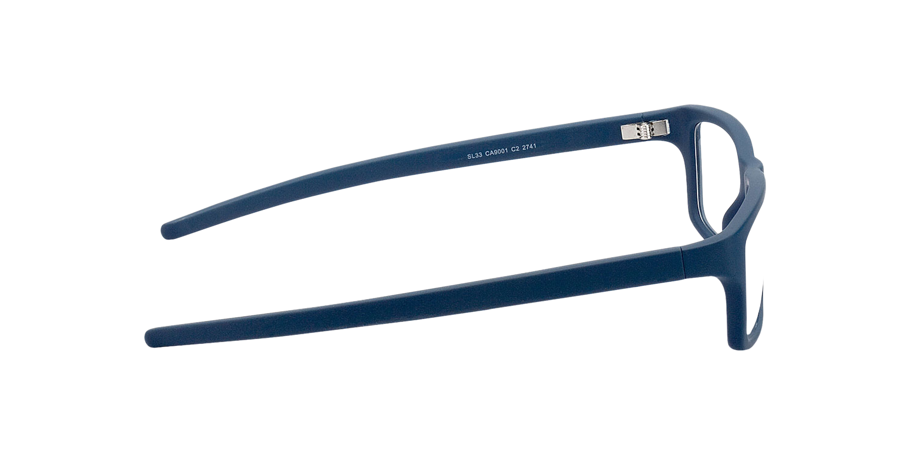 Nador Donkerblauw KunststofEyeglass Frames van B24, Zijaanzicht