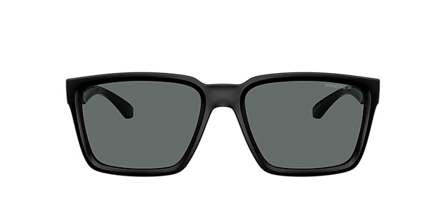 AN4346 Black Matte Top & Shiny KunststoffSunglass Frames von B24, mit getönten Gläsern