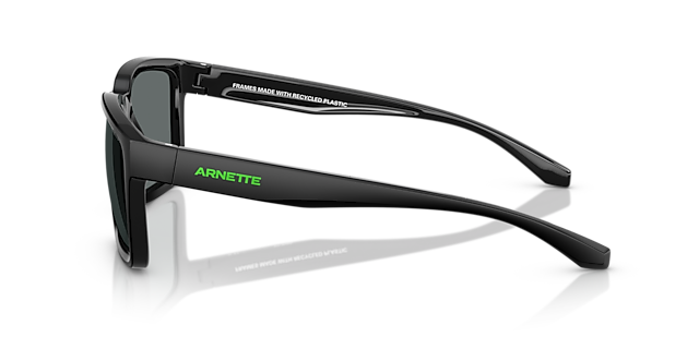 AN4346 Black Matte Top & Shiny KunststoffSunglass Frames von B24, Seitenansicht