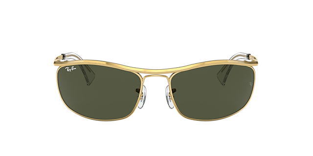 RB3119 Arista goud MetaalSunglass Frames van B24, met getinte lenzen