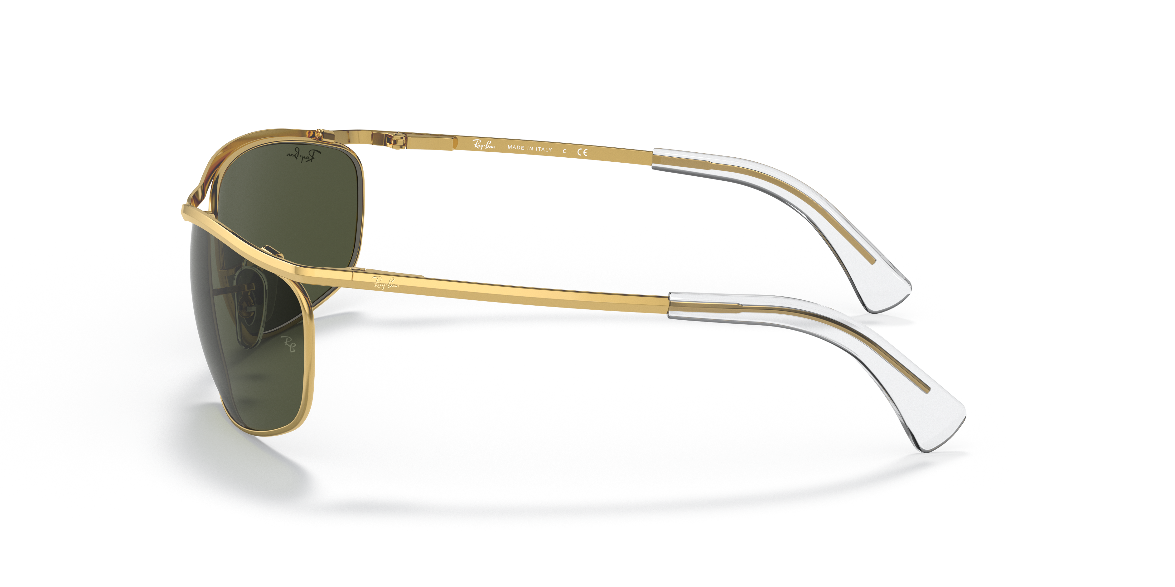 RB3119 Arista goud MetaalSunglass Frames van B24, Zijaanzicht