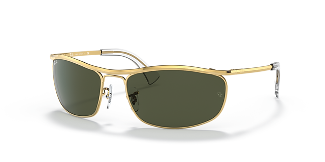 RB3119 Arista goud MetaalSunglass Frames van B24, Hoekweergave