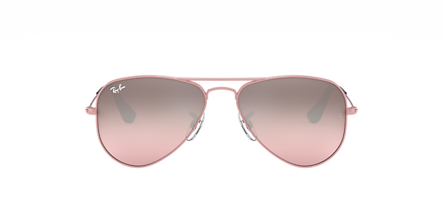 RB9506S Roze MetaalSunglass Frames van B24, met getinte lenzen
