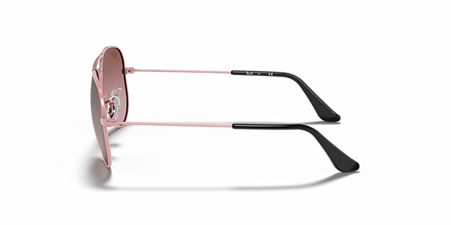 RB9506S Roze MetaalSunglass Frames van B24, Zijaanzicht