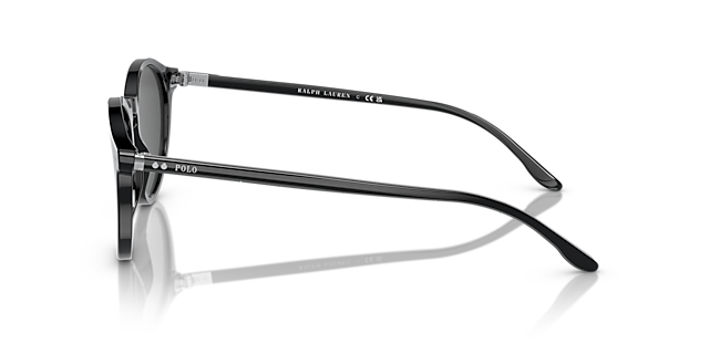 PH4193 Schwarz glänzend AcetatSunglass Frames von B24, Seitenansicht