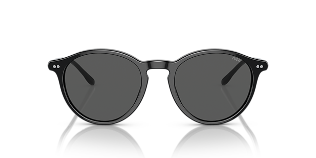 PH4193 Schwarz glänzend AcetatSunglass Frames von B24, Vorderansicht