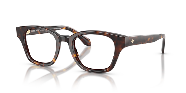 AR7274 Havana AcetatEyeglass Frames von B24, Dreiviertelansicht