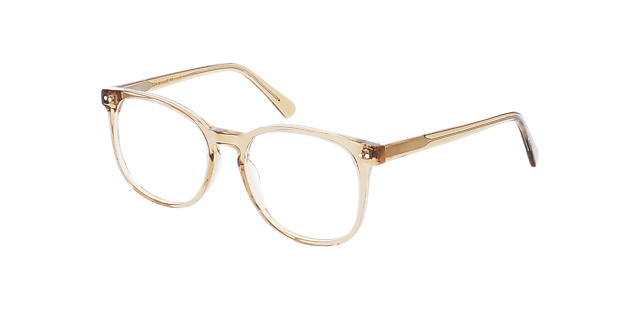 BARRON Crystal Caramel AcetaatEyeglass Frames van B24, Hoekweergave