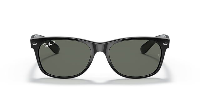 RB2132 Schwarz KunststoffSunglass Frames von B24, Vorderansicht