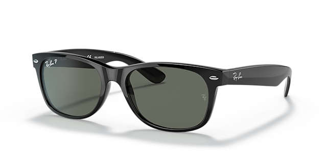 RB2132 Schwarz KunststoffSunglass Frames von B24, Dreiviertelansicht