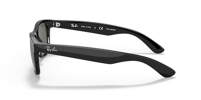 RB2132 Schwarz KunststoffSunglass Frames von B24, Seitenansicht