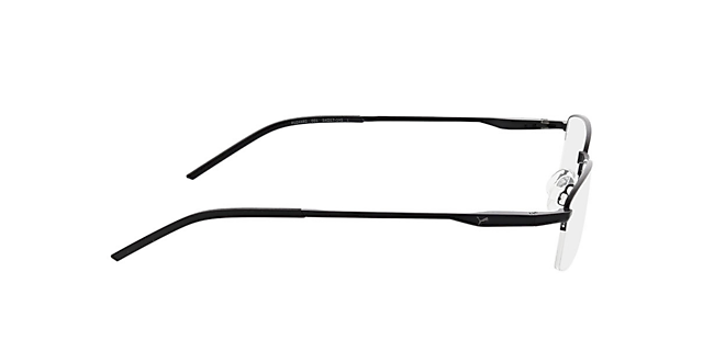 PU0448O Schwarz MetallEyeglass Frames von B24, Seitenansicht