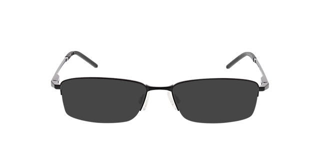 PU0448O Schwarz MetallEyeglass Frames von B24, mit getönten Gläsern