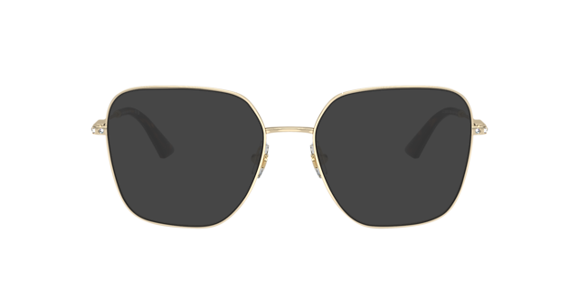 JC2001B Hellgold MetallEyeglass Frames von B24, mit getönten Gläsern