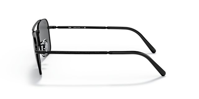 RB3636 Zwart MetaalSunglass Frames van B24, Zijaanzicht