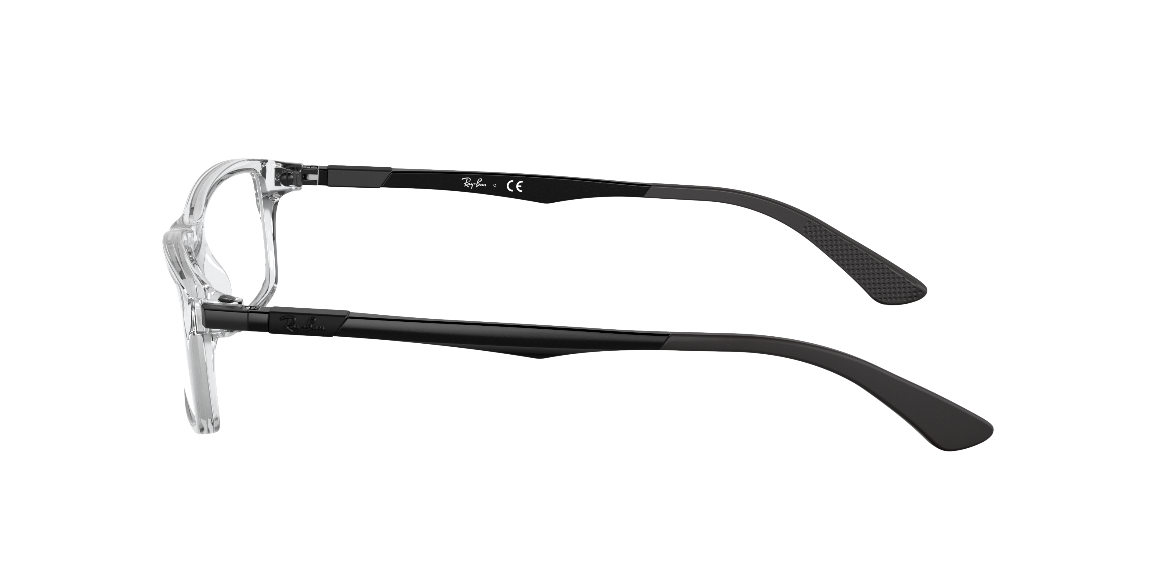 RB7017 Transparent KunststoffEyeglass Frames von B24, Seitenansicht