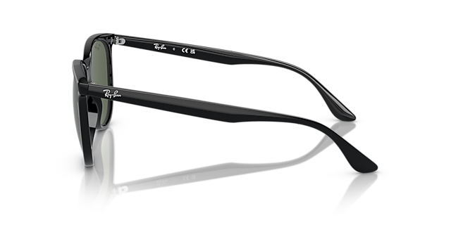 RB4378 Zwart KunststofSunglass Frames van B24, Zijaanzicht