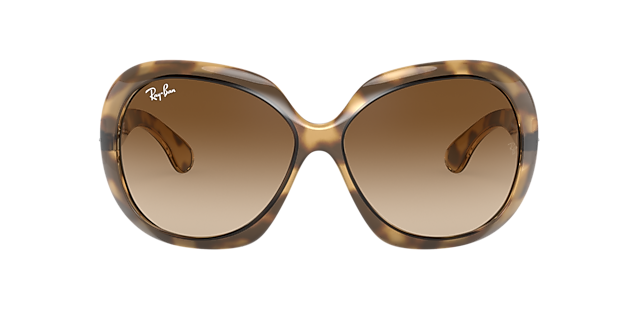 RB4098 Havana KunststofSunglass Frames van B24, met getinte lenzen