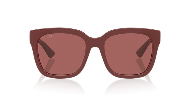 GG1338S Burgunderrot KunststoffSunglass Frames von B24, Vorderansicht