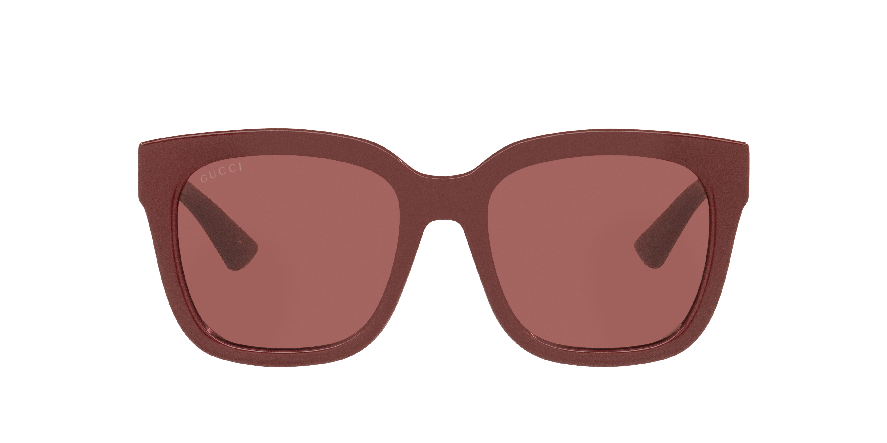 GG1338S Burgunderrot KunststoffSunglass Frames von B24, mit getönten Gläsern