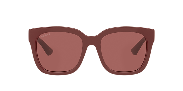 GG1338S Burgunderrot KunststoffSunglass Frames von B24, mit getönten Gläsern