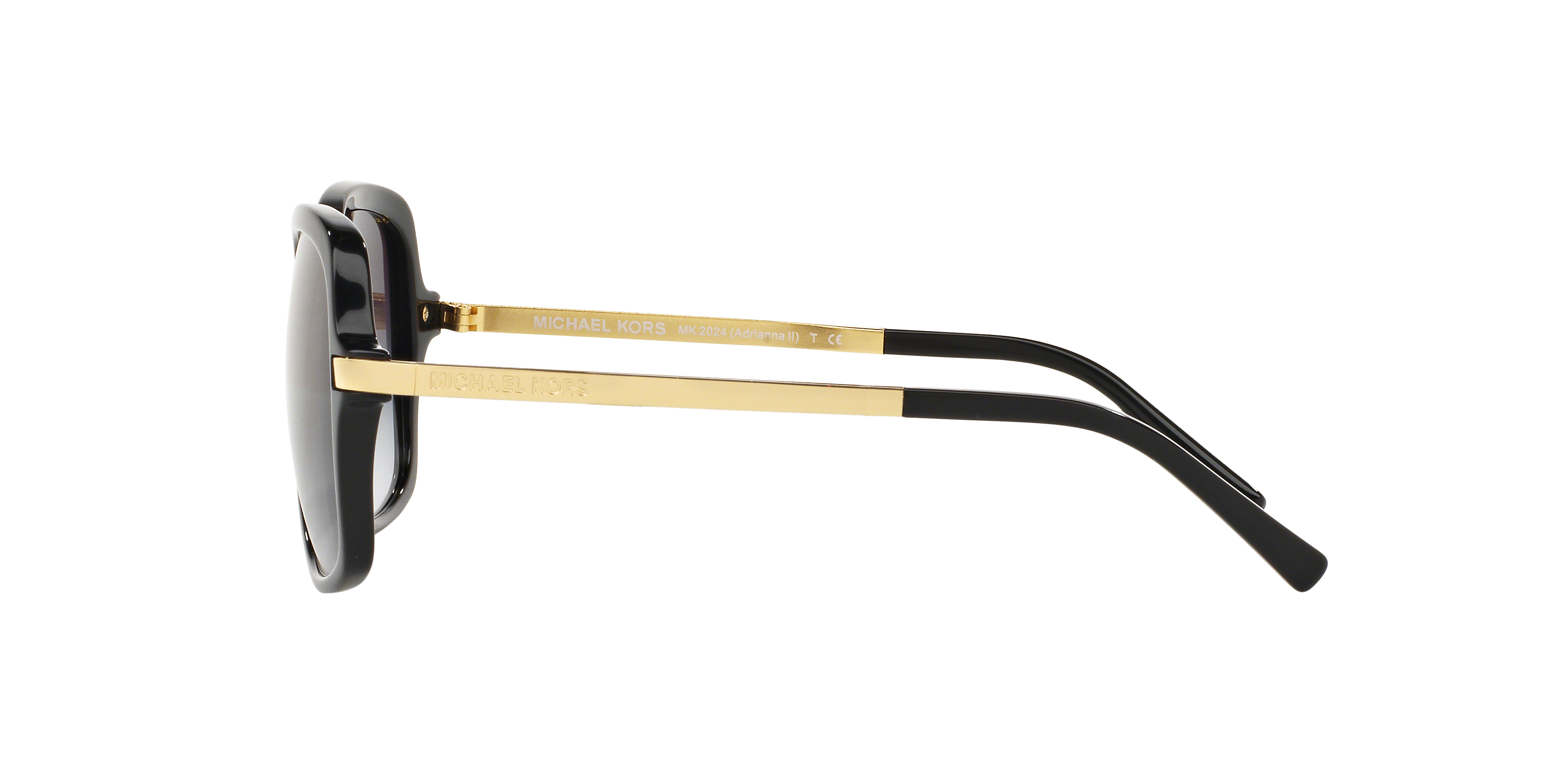 MK2024 Zwart AcetaatSunglass Frames van B24, Zijaanzicht