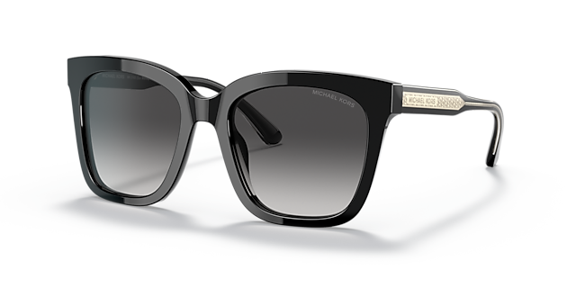 MK2163 Schwarz AcetatSunglass Frames von B24, Dreiviertelansicht