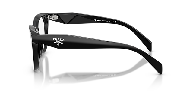 PR C11V Zwart AcetaatEyeglass Frames van B24, Zijaanzicht