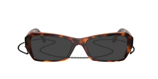 VO5656U Dunkelhavana KunststoffEyeglass Frames von B24, mit getönten Gläsern