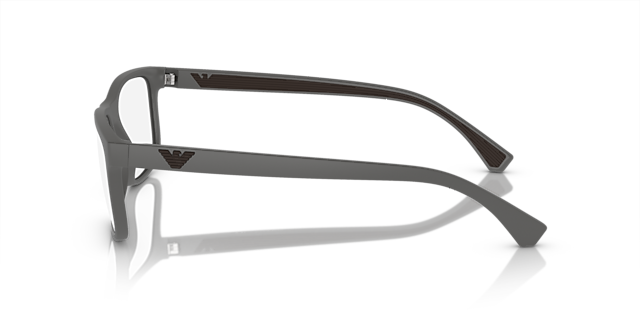 EA3147 Matgrijs KunststofEyeglass Frames van B24, Zijaanzicht