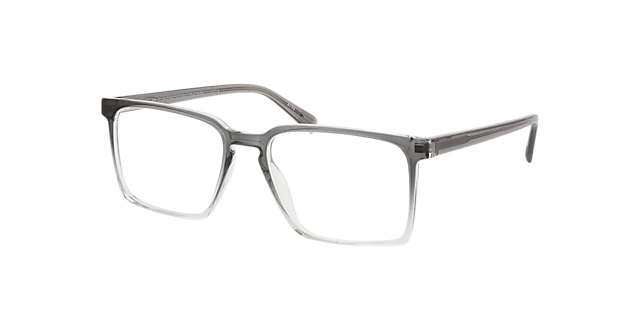 Lincoln Gradient Grey  &  Grey KunststoffEyeglass Frames von B24, Dreiviertelansicht