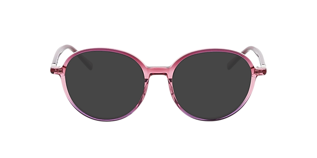 Verona Gradient Dark Pink AcetatEyeglass Frames von B24, mit getönten Gläsern