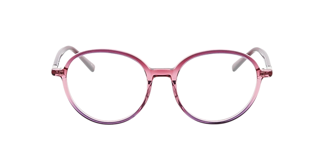 Verona Gradient Dark Pink AcetatEyeglass Frames von B24, Vorderansicht