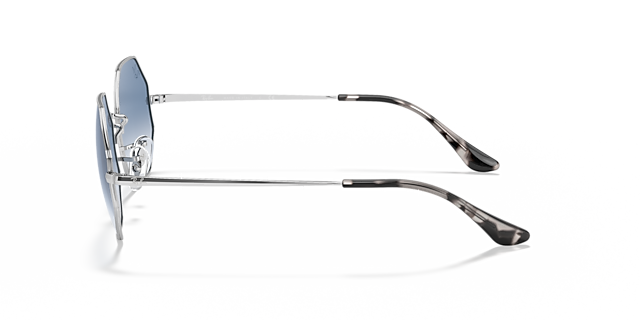 RB1972 Zilver MetaalSunglass Frames van B24, Zijaanzicht