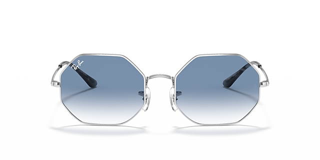 RB1972 Zilver MetaalSunglass Frames van B24, Vooraanzicht