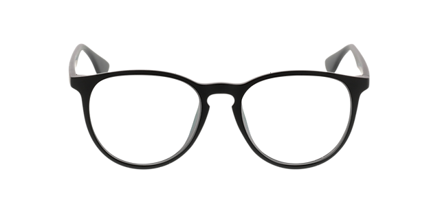 San Francisco Mattschwarz KunststoffEyeglass Frames von B24, Vorderansicht