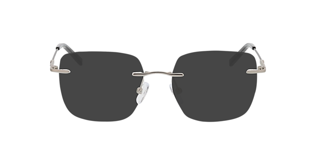 Liberty Zilver  &  zwart MetaalEyeglass Frames van B24, met getinte lenzen