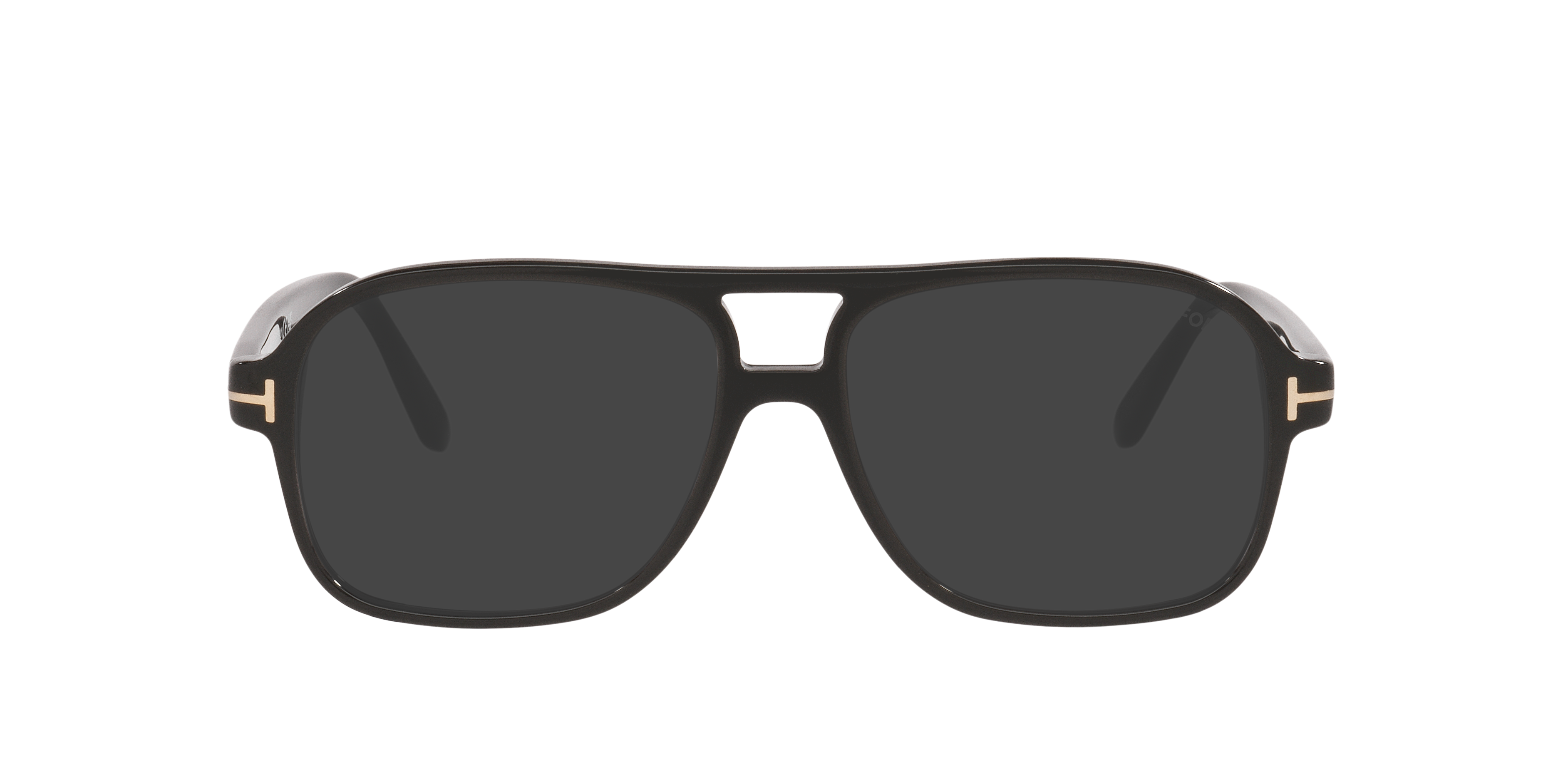 FT6058-B Glänzendes Schwarz AcetatEyeglass Frames von B24, mit getönten Gläsern