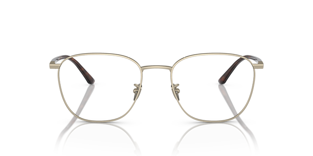 AR5132 Matt Hellgold MetallEyeglass Frames von B24, Vorderansicht