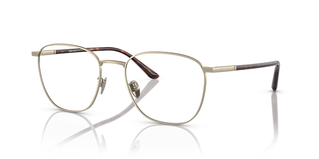 AR5132 Matt Hellgold MetallEyeglass Frames von B24, Dreiviertelansicht