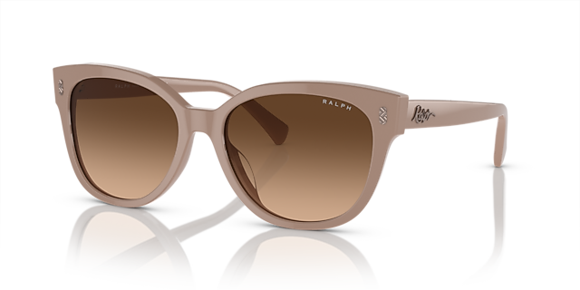 RA5305U Shiny Solid Beige AcetaatSunglass Frames van B24, Hoekweergave