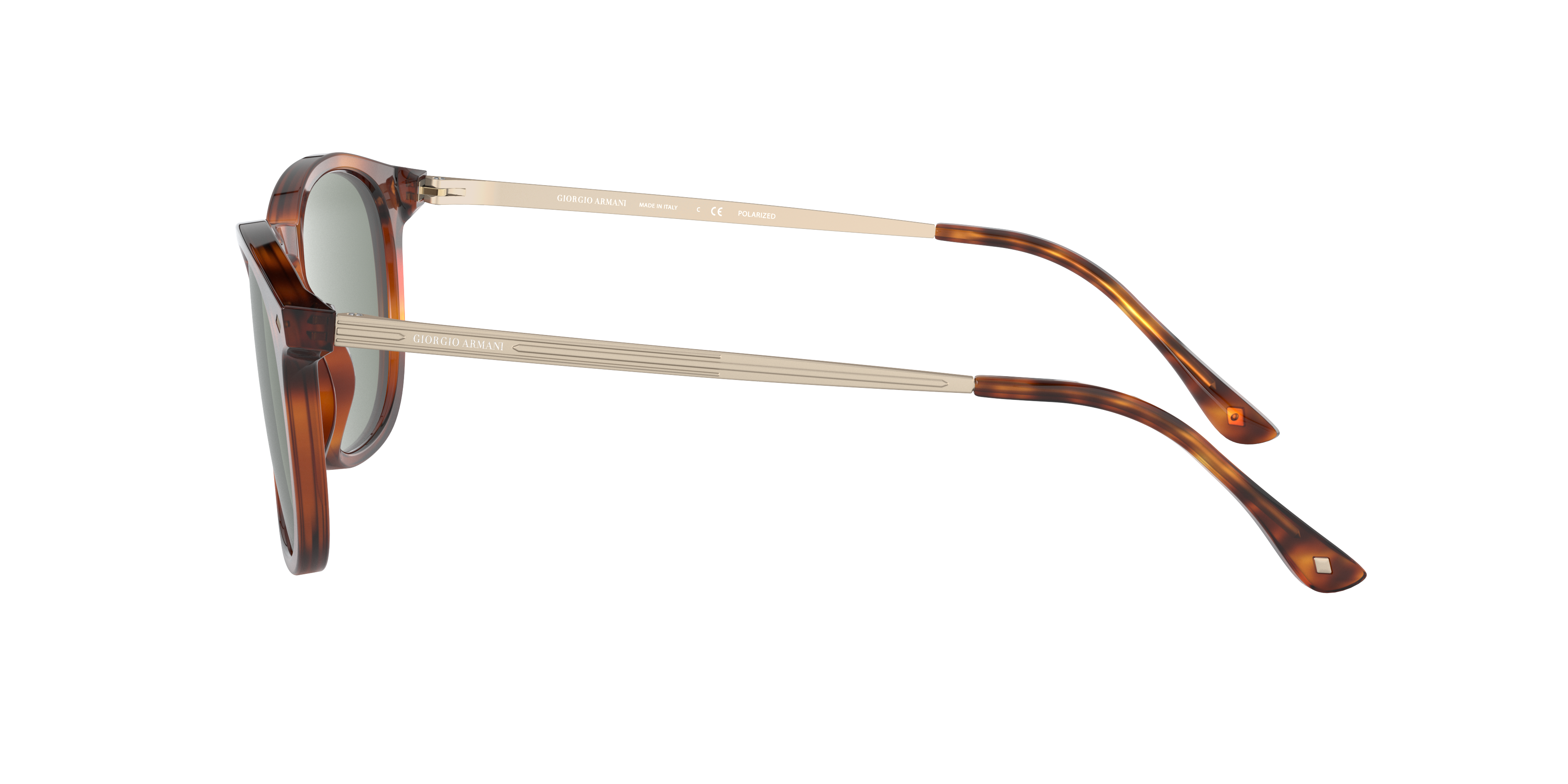 AR8128 Havana AcetatSunglass Frames von B24, Seitenansicht