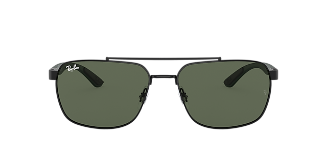 RB3701 Zwart MetaalSunglass Frames van B24, met getinte lenzen