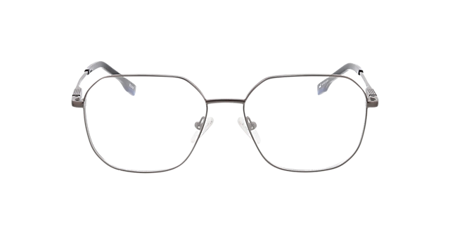 Düsseldorf Mat gunmetal MetaalEyeglass Frames van B24, Vooraanzicht