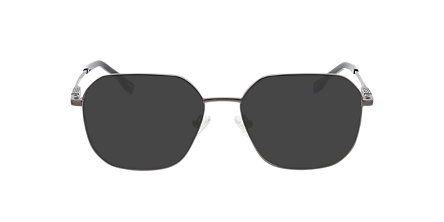 Düsseldorf Mat gunmetal MetaalEyeglass Frames van B24, met getinte lenzen